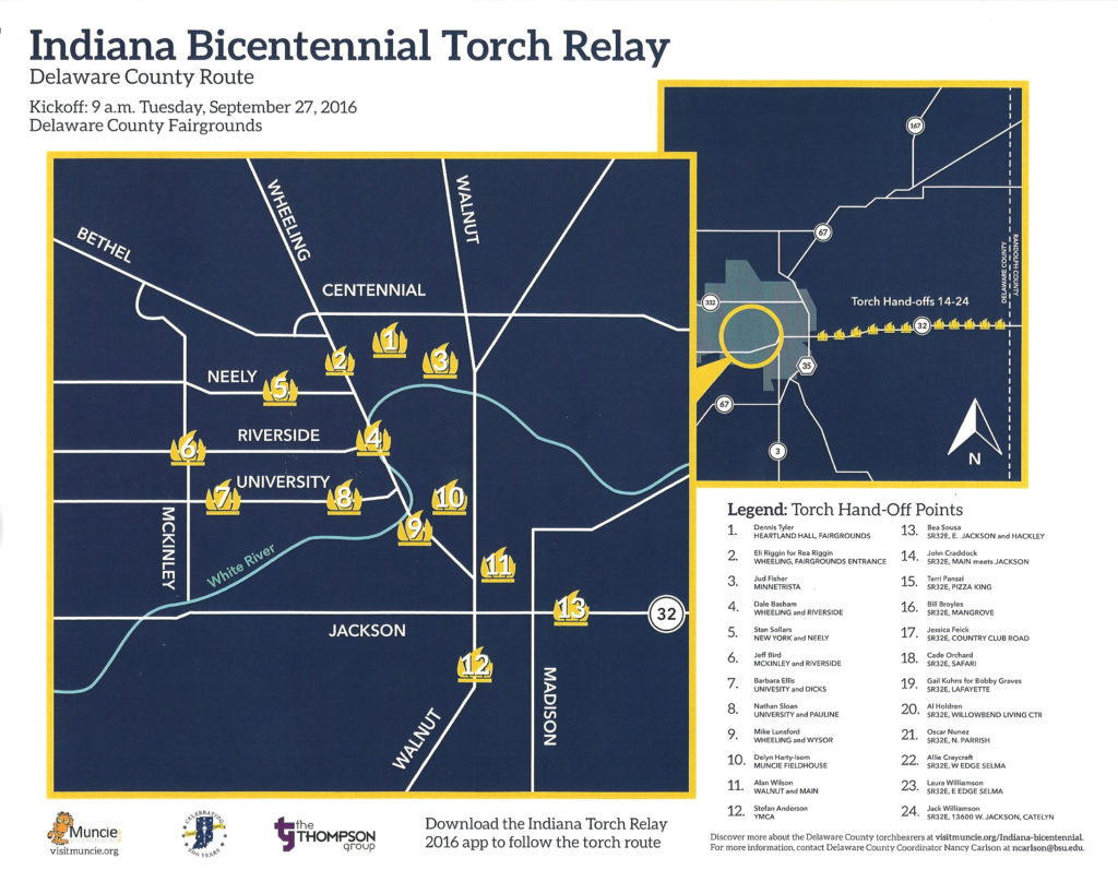 Torch Relay Map. (Click for larger view.)