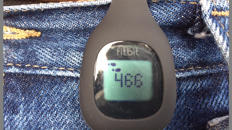 A Fitbit Zip accurately tracks your exercise, no matter how little you do. Photo by: Nancy Carlson