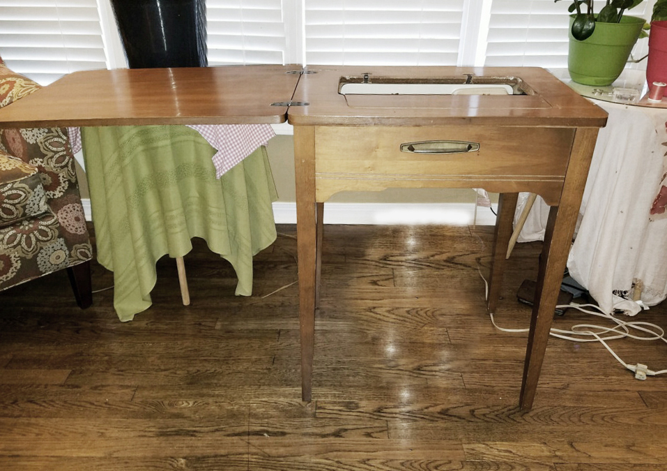 I didn’t take a before picture of my cabinet so I had a friend from work snap a picture of hers. Picture provided by: Heather Crouse.