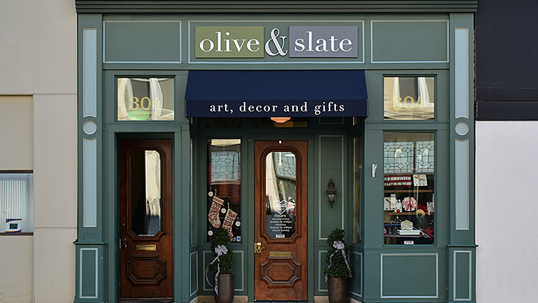 Olive & Slate is located at 304 S. Walnut Street Muncie, IN 47305