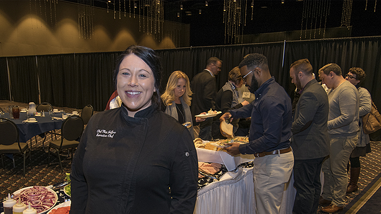 Chef Megan VanDerHeide is the new Executive Chef at the Horizon Convention Center. Photo by: Mike Rhodes