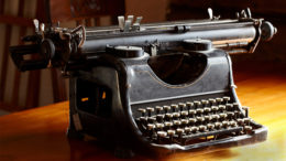 Remember these? They were called “typewriters.” Photo by: graphicstock