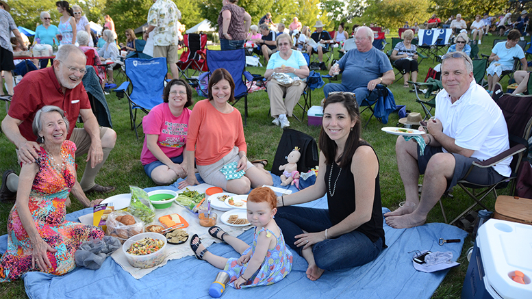 FREE Community Event. Celebrate America’s independence with lively music, bright fireworks, and an evening of fun at Minnetrista. Photo provided.
