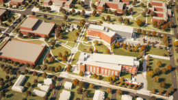 Proposed design of the $87.5 million Foundational Sciences Building at Ball State. Illustration provided.