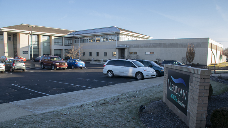 A portion of Meridian Health Services campus on Tillotson Avenue in Muncie is pictured. Photo by: Mike Rhodes