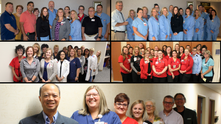The comprehensive cardiovascular team at IU Health Ball Memorial Hospital is pictured. Photo provided