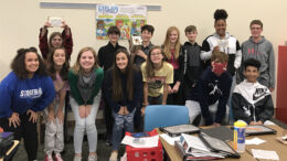 STEM Lab Students at Yorktown Middle School. Photo provided