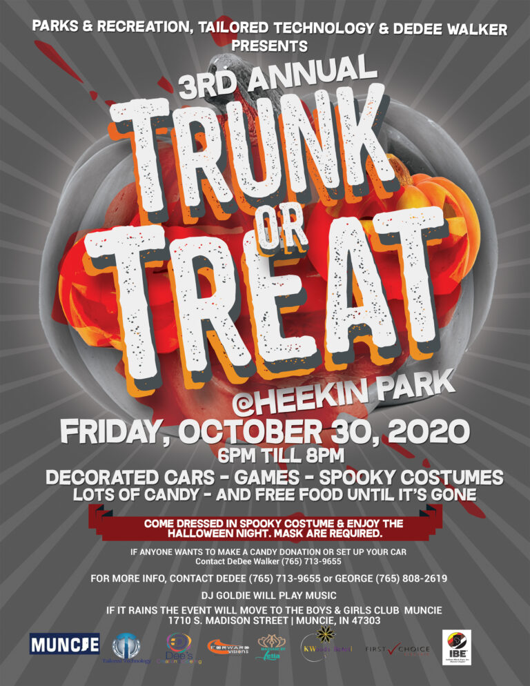 Trunk or Treat Flyer 2020 — Muncie Journal
