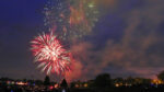 It was a nice evening for Set the Night to Music fireworks. Photo by Mike Rhodes