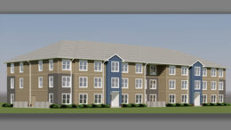 Artist rendering of River Band Flats. Photo provided