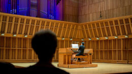 The Goulding & Wood organ in Sursa Performance Hall. Photo provided