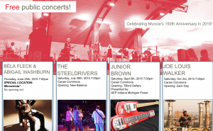 2015 Muncie Three Trails Music Series