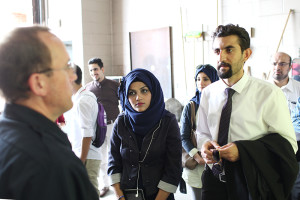 During their visit, the Iraqi students have participated in field trips, site visits, leadership training, and community service opportunities, including visits to local police and fire stations.