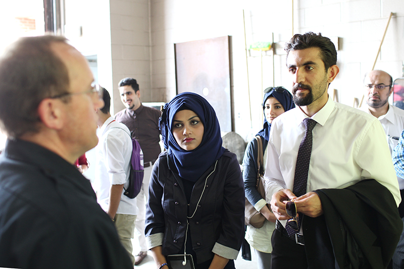 During their visit, the Iraqi students have participated in field trips, site visits, leadership training, and community service opportunities, including visits to local police and fire stations.