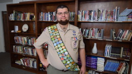 Muncie Central Senior Charlie Murphy has earned 137 merit badges—every single one offered by the Boy Scout program.