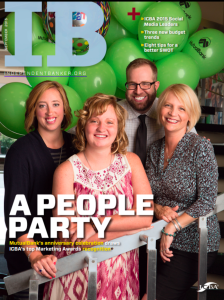 MutualBank employees on the cover of Independent Banker.