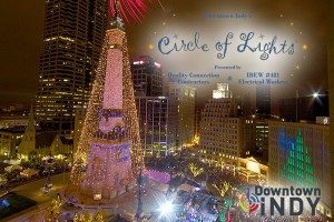 Circle Of Lights. Photo by: downtownindy.org