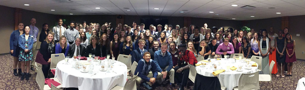 Muncie Central HS Students who participated in the 5th Annual Etiquette Dinner. Photo provided.