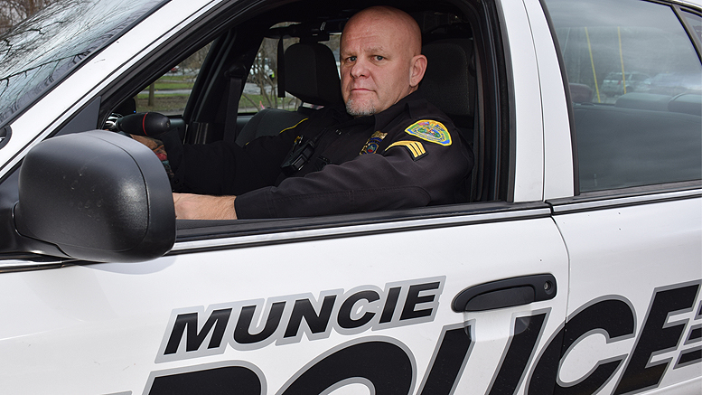 Sgt. Mace of the Muncie Police Department SWAT team is pictured. Photo by: Mike Rhodes