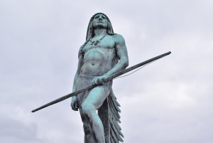 "Passing of the Buffalo" statue. Photo by: Mike Rhodes