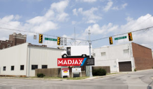 Madjax, located at Madison and Jackson streets in downtown Muncie.