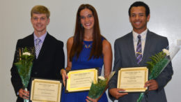 (L-R) Jacob Moore, Macy Whitehair, Joseph Scruggs. Photo provided.