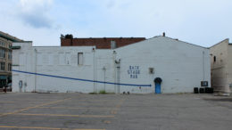 Proposed site for On the Mark, For the City, a collaborative mural project. Photo provided.