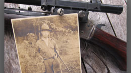 Years ago, Gramps used that rifle to put food on the table. Photo by: Nancy Carlson