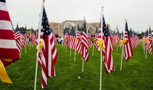 Flags of Honor. Photo provided.