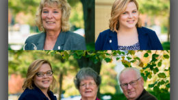 "Pictured above are the 2015 ATHENA Awards winners: Top left, Sue Dalton (2015 ATHENA Professional) Top right, Kristen Bitzegaio (2015 ATHENA Young Professional) Bottom, The Back to School Teachers Store (2015 ATHENA Organizational Leadership Award.)" Photo provided.