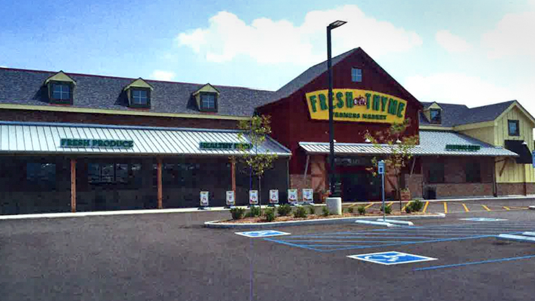 Fresh Thyme Farmer’s Market to open on McGalliard Road. Photo provided.