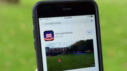 The Moonlight Movies app as it appears on the Apple App store. Photo by: Mike Rhodes