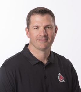 Mike Neu, head football coach for Ball State University.