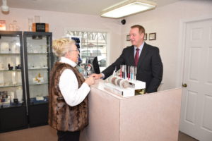 Joe Ashcraft of Ashcraft Jewelers.
