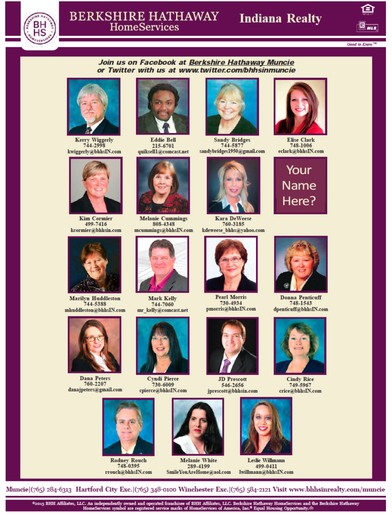Berkshire Hathaway Indiana Realty Wants to Partner With You Muncie Journal