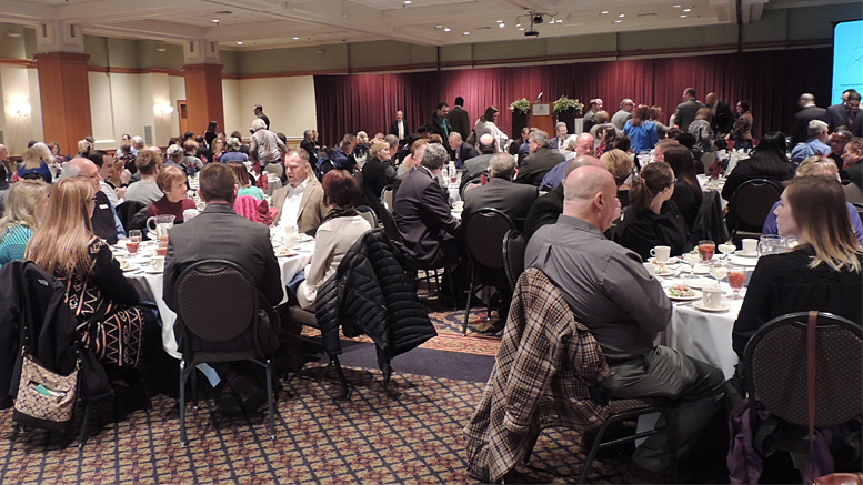 The Muncie-Delaware County Chamber of Commerce held their seventh annual Chamber Champions Awards Program. Photo by: Johnnie Shelton