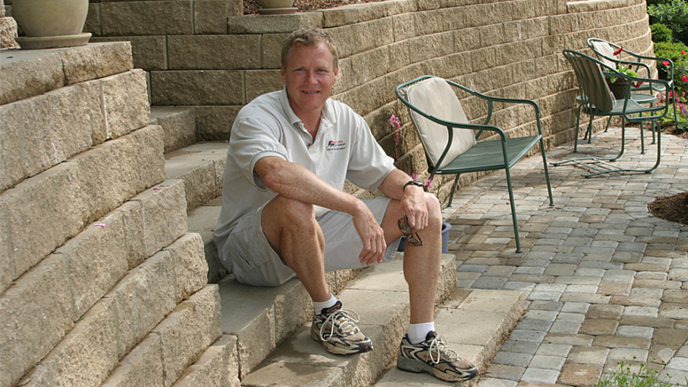 Troy Harshman, Owner of Clean Cut Lawn and Landscape