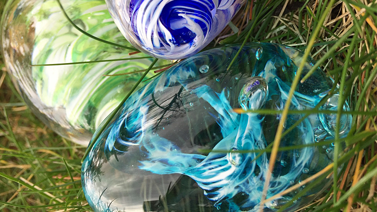 Glass Easter Eggs. Photo provided.