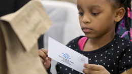 A young child is pictured at a recent Boys & Girls club luncheon. Photo provided.