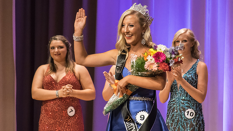 Lexie Manor, 2017 Delaware County Fair Queen. Photo by: Mike Rhodes