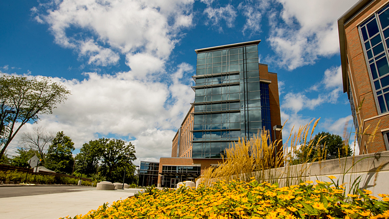 Ball State's new Schmidt/Wilson Residence Hall. Photo provided.