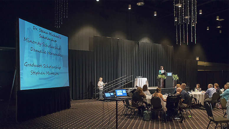 Scholarship award winners were announced during the Sept 21st luncheon of the IASP Fall conference.