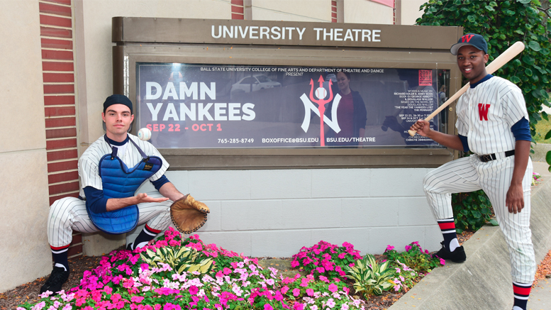 “Damn Yankees” opened at Ball State recently at University Theatre. Photo provided.