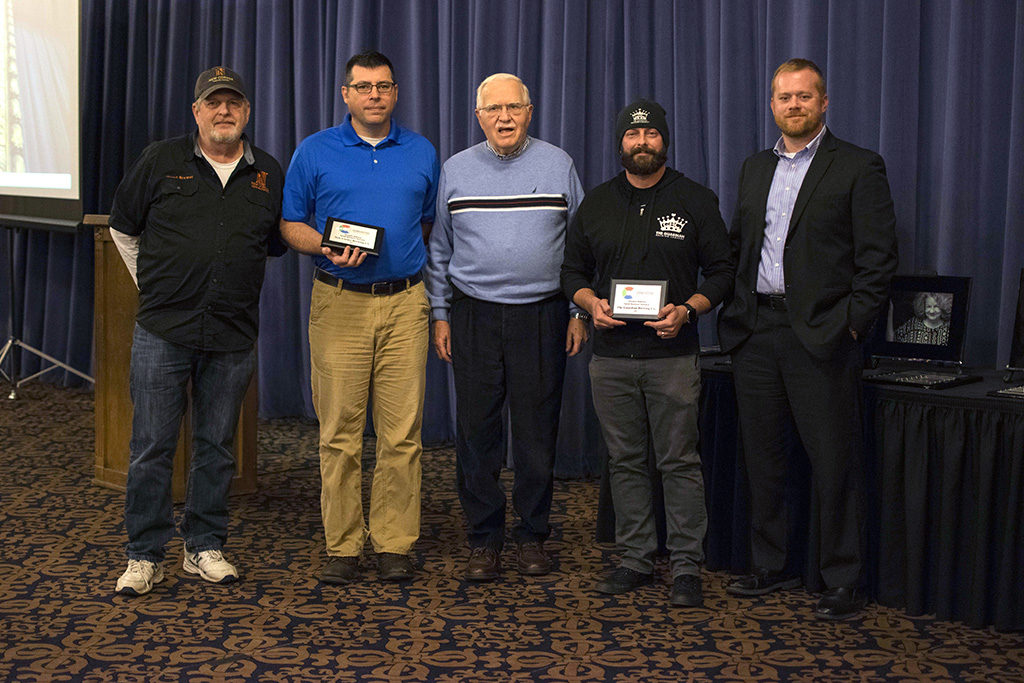 The 2017 Douglas Bakken Small Business Steward Award was presented to New Corner Brewing Co. and Guardian Brewing Co. Photo by: Chelsea Scofield