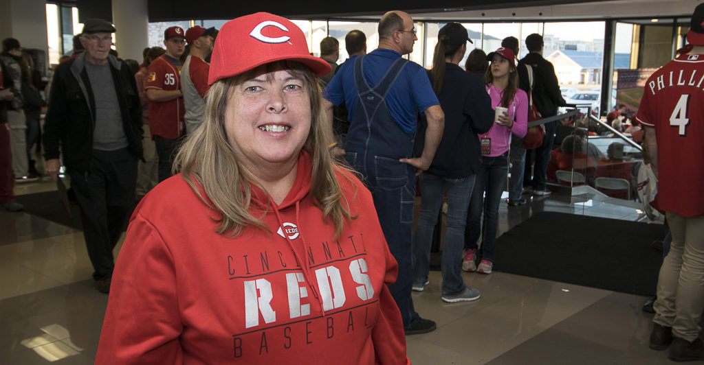 Denise Richards says she has never missed a Reds Caravan event. 