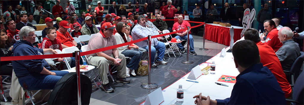 Question and answer session from the 2017 Reds Caravan at Stoops Buick GMC