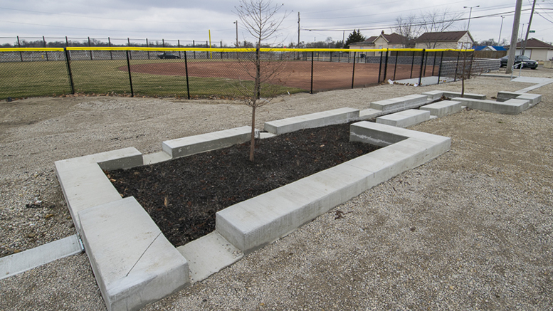 Youth baseball and softball fields adjacent to Ross Community Center as photographed on Feb 1st. Photo by: Mike Rhodes