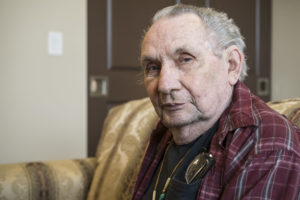 Everett Godsey was the first resident to move into Silver Birch of Muncie on February 8th. Photo by: Mike Rhodes