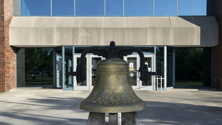 Outside the Delaware County Justice Center. Photo by: Mike Rhodes