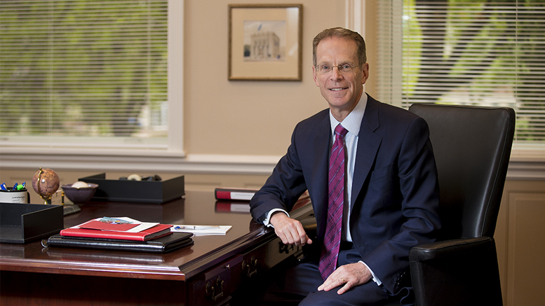 Geoffrey S. Mearns, Ball State University's 17th president. Photo: courtesy of Ball State University